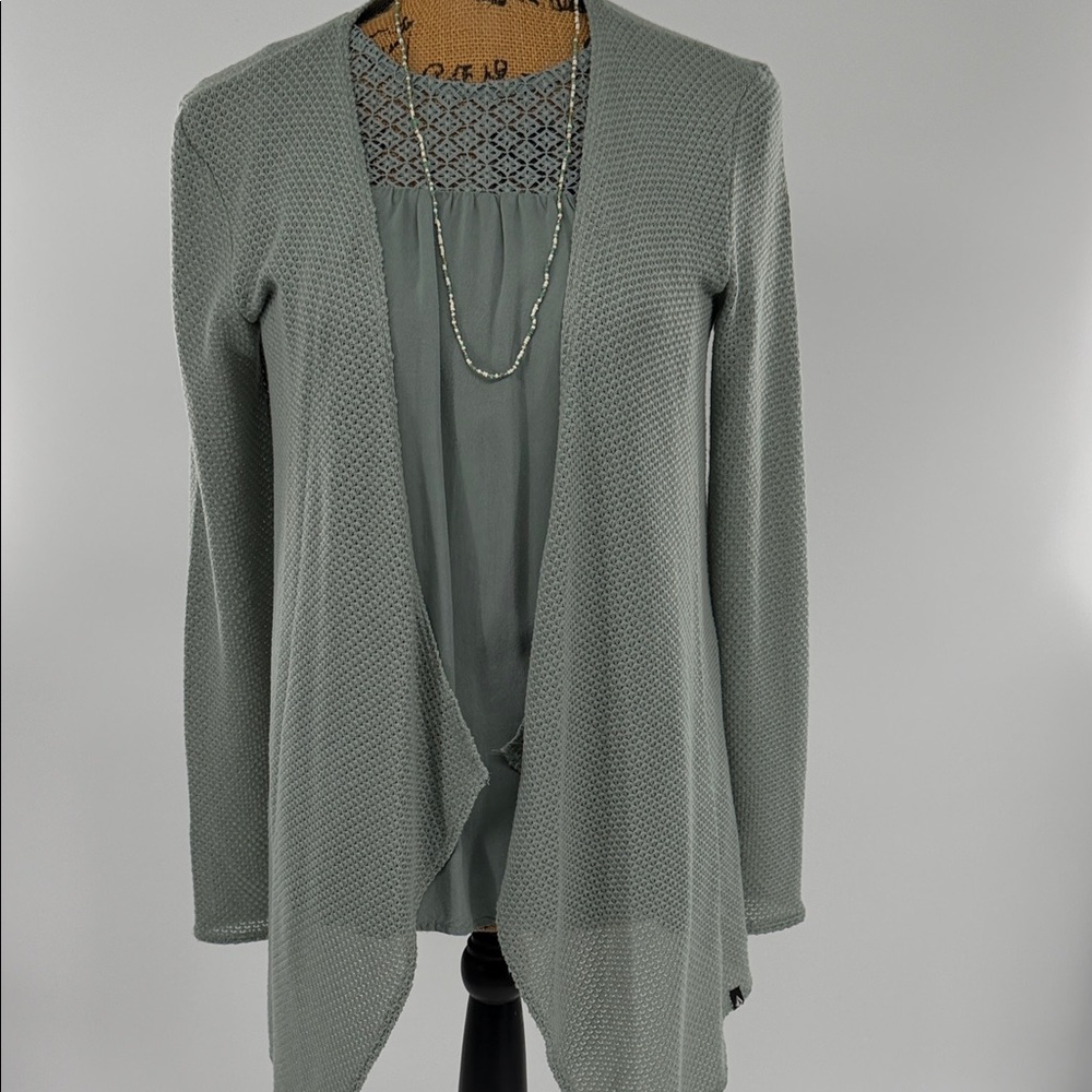 Volcum Go Go Open Front Wrap Cardigan
